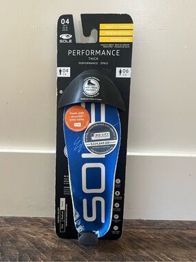 Sole Performance THICK Insole
For Hiking / Winter Boots / Running Shoes